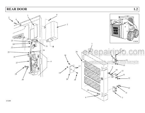 thomas loader model 205 parts